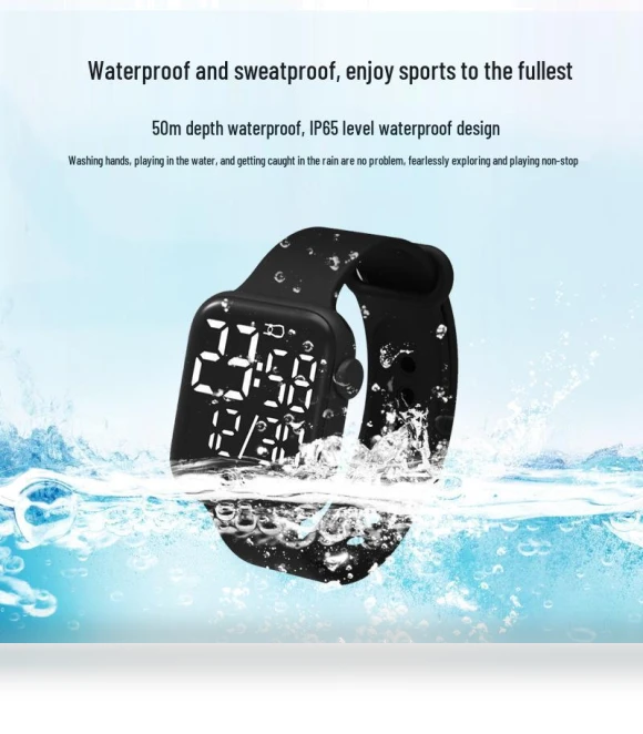 Waterproof Smart Watch with Touch Screen and Date Display — Smartwatches, Y2LED