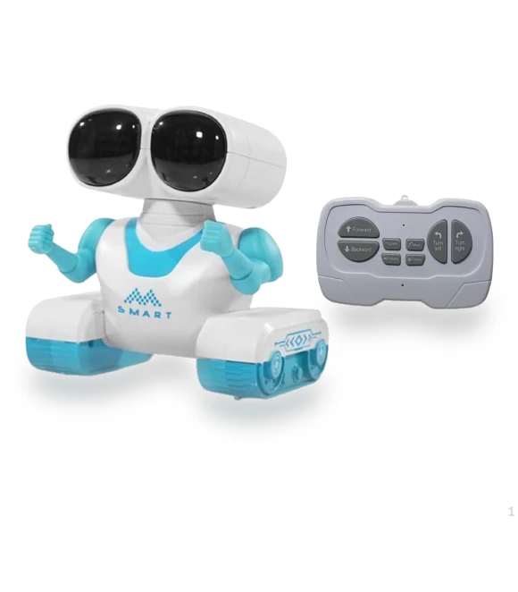 Electronic Robot Toy Dancing with LED Lights and Music — Infant & Early Childhood Playthings, Sports