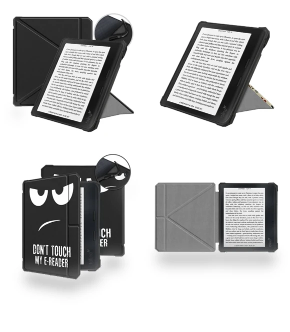 Multi-folding Stand Protective Shell Folio Case — Protective Cases, SXyurun