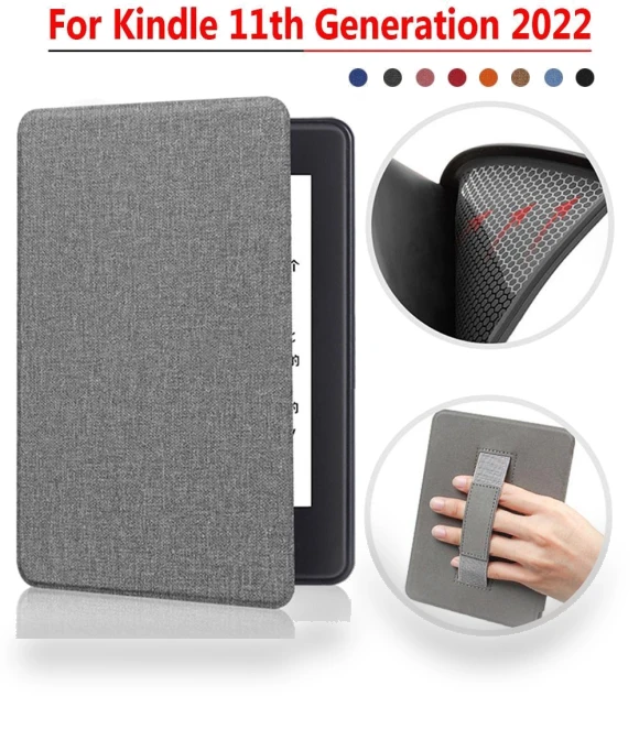 PU Leather Screen Protector Auto Wake/Sleep Folio Case With Handle Smart Cover — Protective Cases, EPwacagood