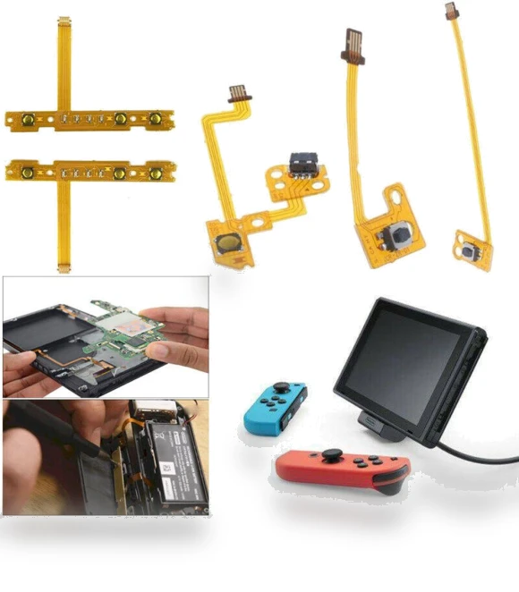 Replacement Flexible Cable for Joy-Con Controller Strip — Fix & Replace Essentials, SHaiaoshun