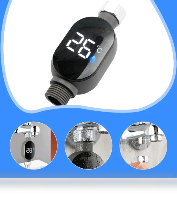 Shower Thermometer with Touch Screen — Home Climate Control, Deals2019ing