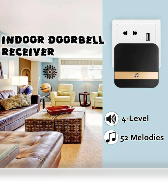 Smart Receiver Dingdong Chime Ring Indoor Bell — Kits, CDjiangqi