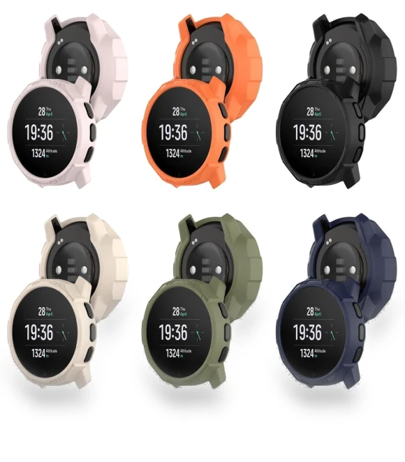 Smart Watch Screen Protector Bumper Bezel Frame Edge Shell Protective Case Cover — Screen Protectors, angxwy54