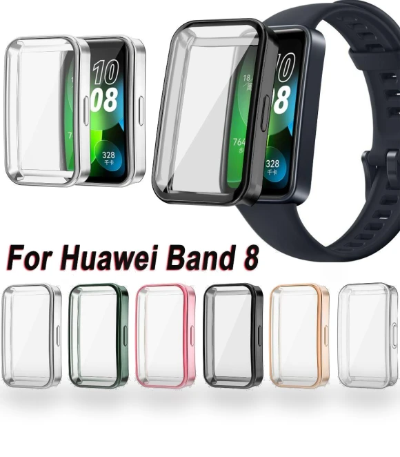 Soft Smart Watch Bumper TPU Case Protective Screen Protector Cover — Screen Protectors, TorchNicce