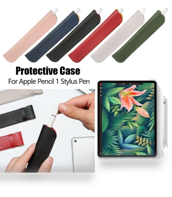 Two-Tone PU Leather Portable Pencil Case — Styluses & Digital Pens, fenguoiao151
