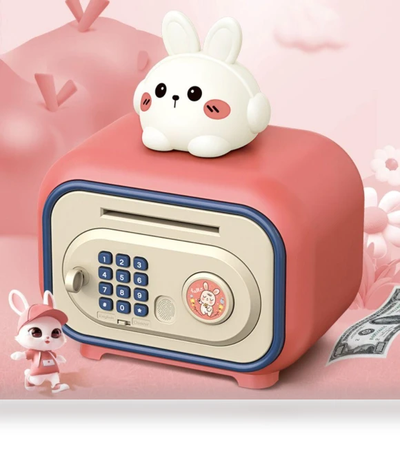 Voice Reminder Smart Money Deposit Box — Savings & Piggy Banks, Sntyjrmr
