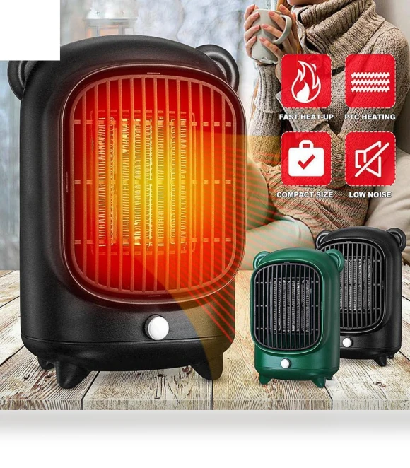 500W Mini Portable Fast Electric Heater — Portable Heating Solutions, Global purchasing