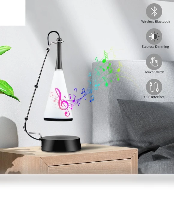 Bluetooth Music Table Lamp with Touch Control — Desk & Table Lighting, Global purchasing