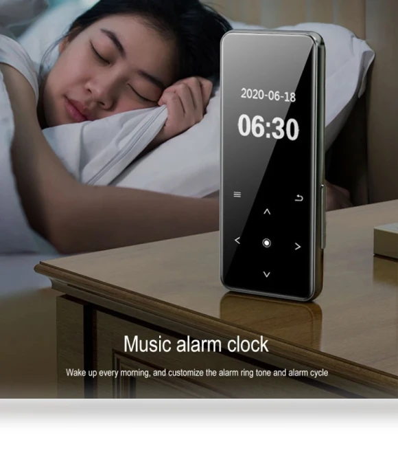 Color Touch Screen Bluetooth MP4 Player — Portable Media Players
