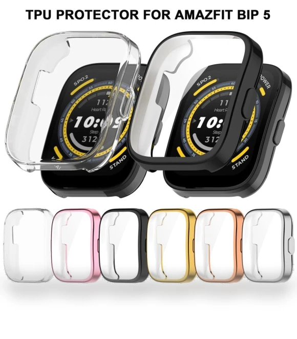 Full Cover TPU Case with Screen Protector — Smartwatch Protectors, OSanddr5