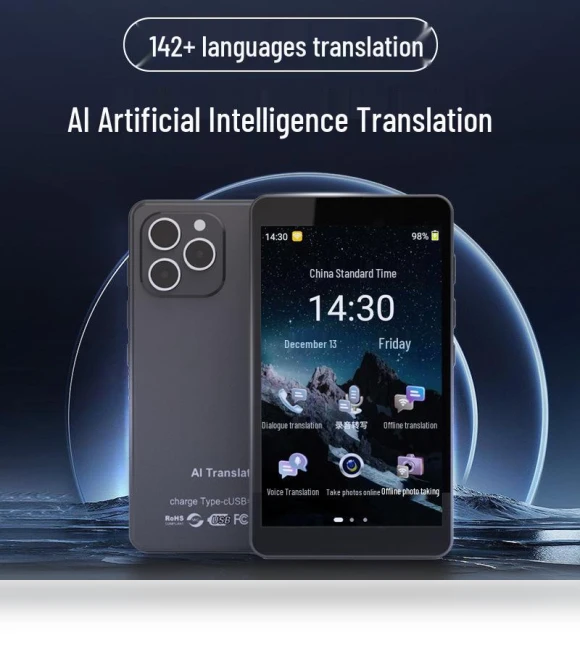 Multilingual Portable Translator Earphones — Language Translators, Deals Supermarket