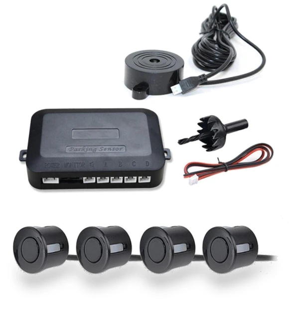 Reverse Radar Sound 12V Car Parking Sensor Kit — Car Accessories & Gadgets, SZlinweiyue