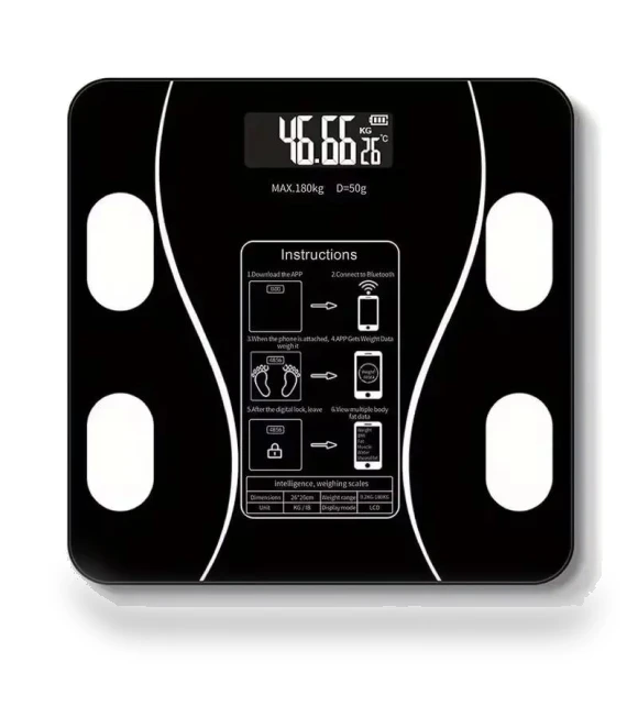 Smart Body Fat Scale — Body Composition Analysis, DC-HOME Textile