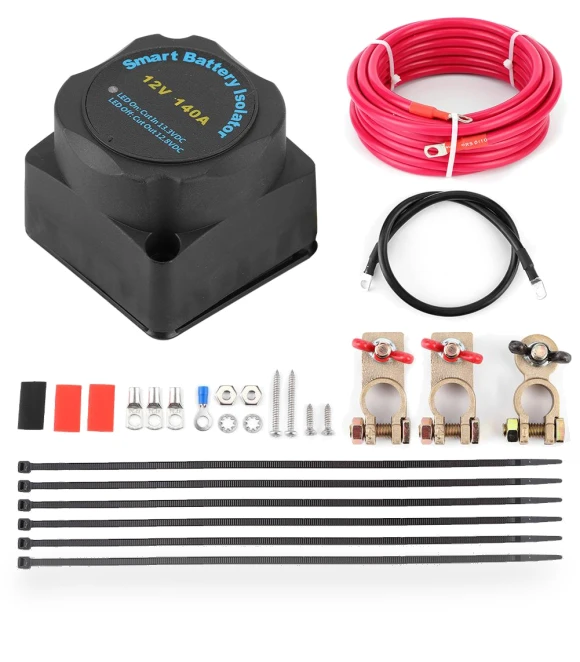 Smart Dual Battery Isolator Relay — Switches, 3CZY