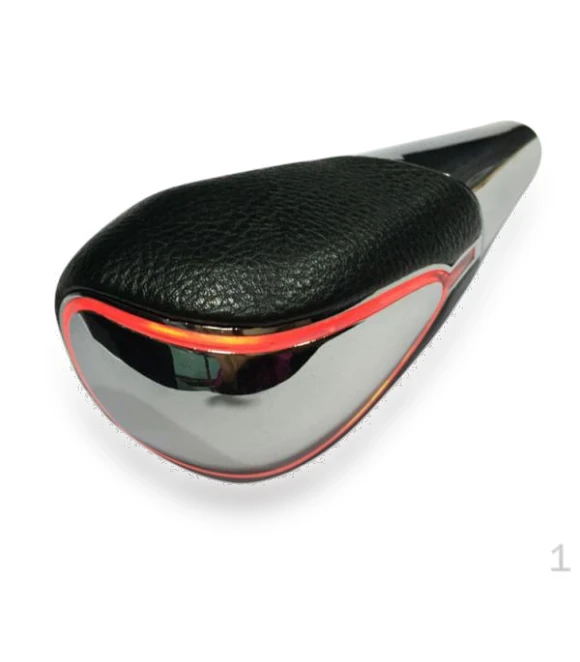 Touch-Activated Red LED Gear Shift Knob — Shift Light, AUTO and MOTO