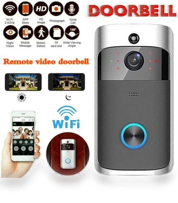 Wireless Video Doorbell — Smart Home Security, Musk