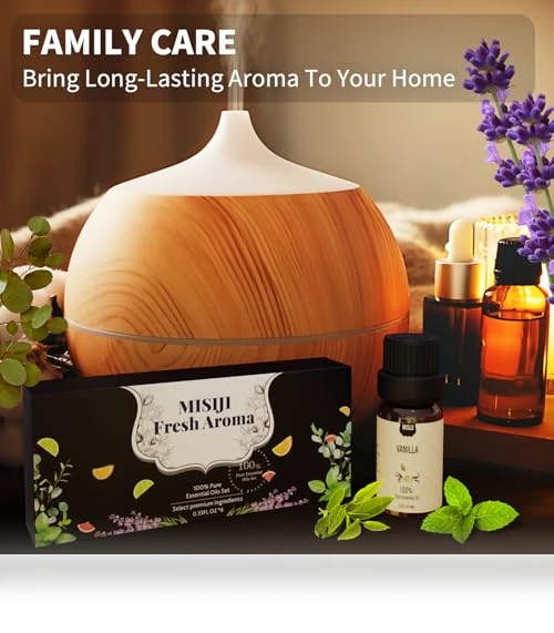 Aromatherapy Essential Oils Set — Scents, MISIJI