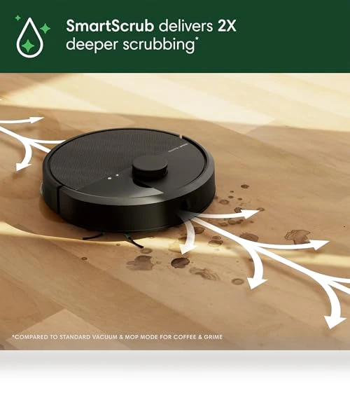 Combo Robot Vacuum & Mop with AutoWash Dock — Smart Cleaning Robots, iRobot