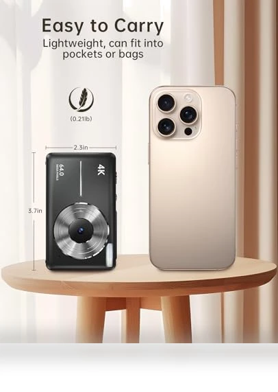 Digital Camera — Compact Digital Cameras, FLATIC
