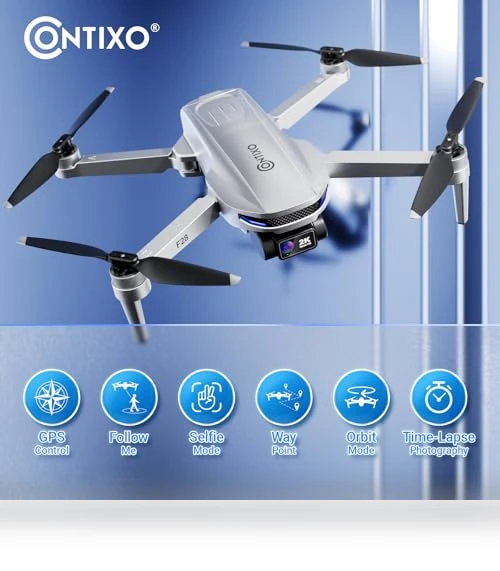 GPS Drone with 2K Camera — Drones, Contixo