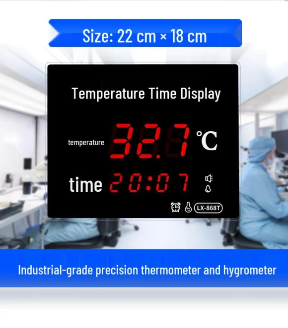 High-Temperature LED Display Controller with Waterproof Probe — Temperature Measurement Tools, Discount Domain