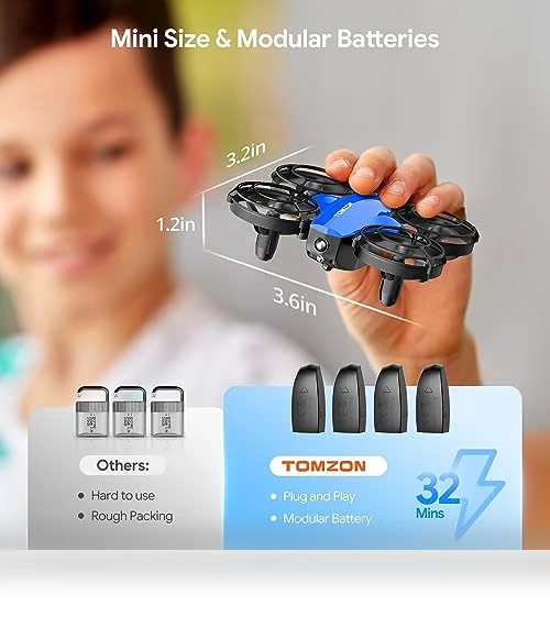 Mini Drone with Battle Mode — Drones, TOMZON