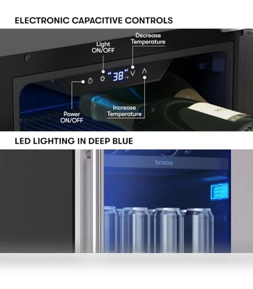 Slim Beverage Fridge — Drink Coolers, Zephyr