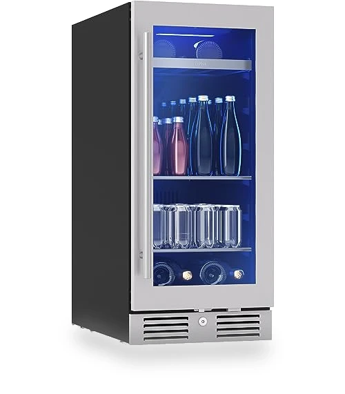 Slim Wine Fridge & Beverage Refrigerator — Wine Storage Solutions, Zephyr