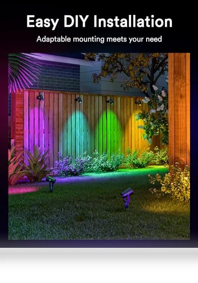 Smart Landscape Lights — Outdoor Security & Flood Lighting, Lumary