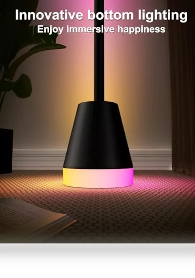 Smart RGB LED Corner Floor Lamp — Standing Lights, Keepsmile