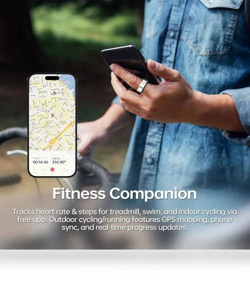 Smart Ring—Health & Fitness Tracker — Wearable Accessories, Naughtbaby
