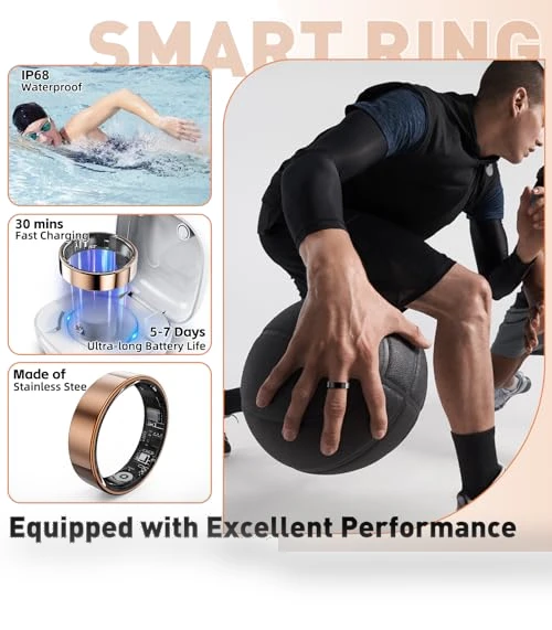 Smart Ring with Health Monitoring — Smart Rings, SARUNN ER