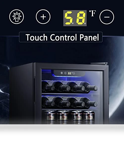 Wine Cooler Cabinet Beverage Refrigerator — Drink Coolers, Antarctic Star