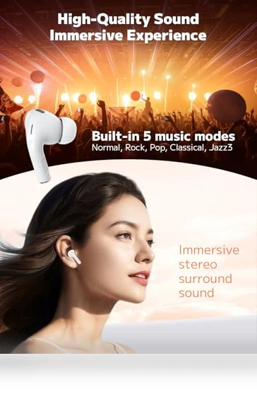 Wireless Earbuds with Touch Screen — In-Ear Headphones, Huizhou Liying Technology Co., Ltd.