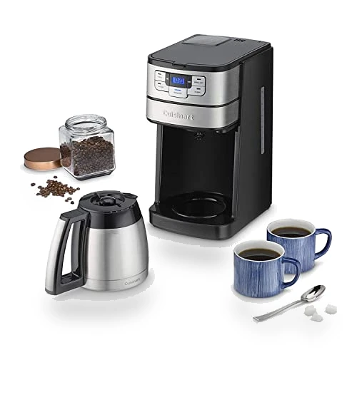 10 Cup Coffee Maker with Grinder — Electric Blade Coffee Grinders, Cuisinart