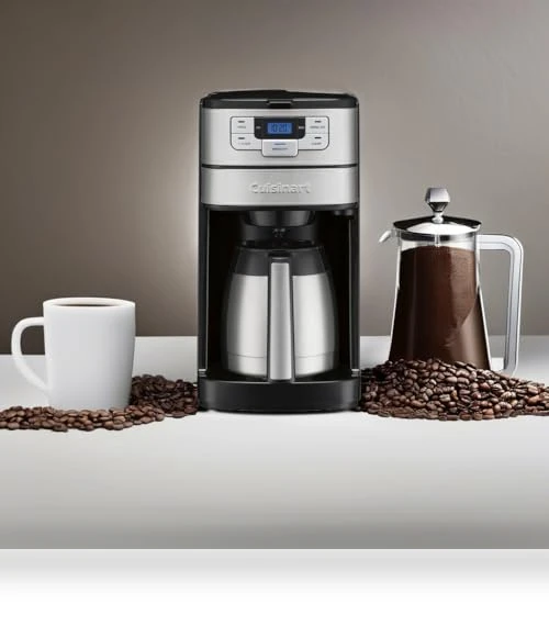 10 Cup Coffee Maker with Grinder — Electric Blade Coffee Grinders, Cuisinart