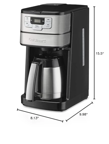 10 Cup Coffee Maker with Grinder — Electric Blade Coffee Grinders, Cuisinart