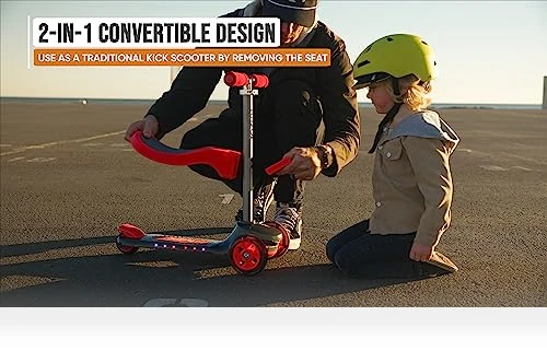 3-Wheel Light-Up Scooter — Electric Vehicles, Razor