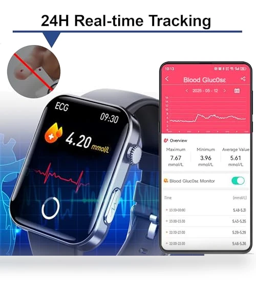 AI Smart Watch with Health Monitoring — Smartwatches, Zonelnnerh