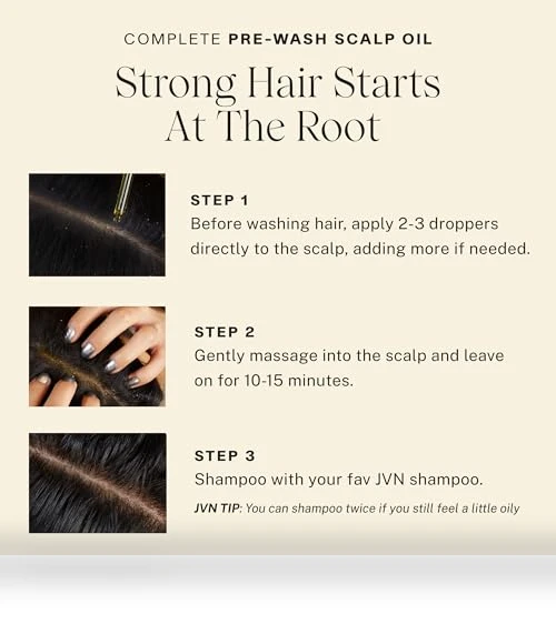Complete Hair and Scalp Oil With Rosemary — Hair & Scalp Care, JVN