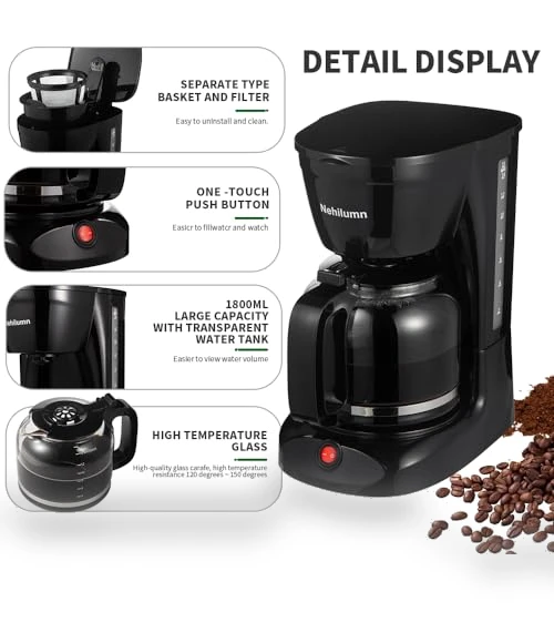 Drip Coffee Maker — Coffee Makers, Nehilumn