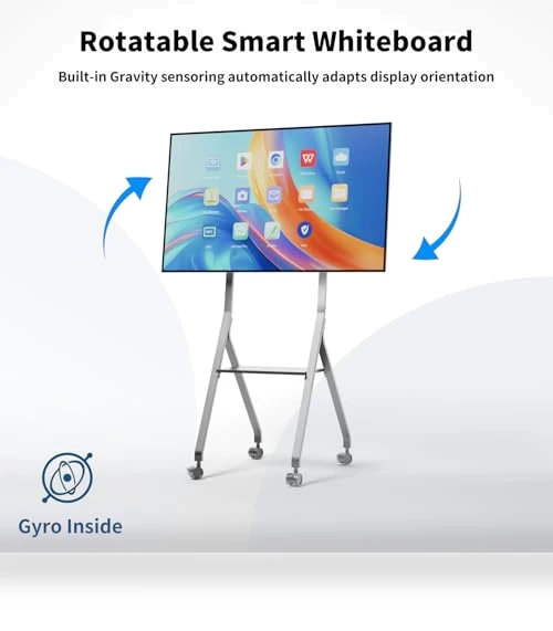 FLIP HUB 55" S2 Rotating Smart Board — Electronic Whiteboards, TIBURN
