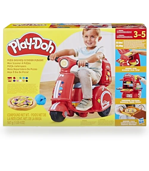 Pizza Delivery Scooter Playset — Toy Vehicles, Hasbro