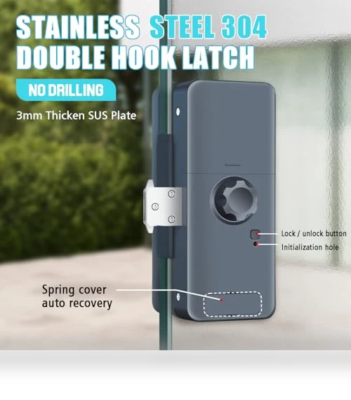 Sliding Swing Door Smart Lock — Smart Home Security, wisuwore
