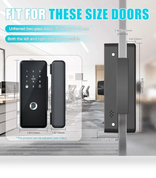 Sliding Swing Door Smart Lock — Smart Home Security, wisuwore