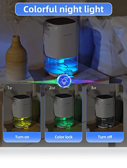 Small Dehumidifier — Air Moisture Control, TABYIK