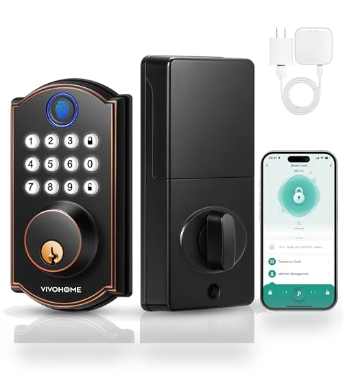 Smart Lock for Front Door — Smart Home Security, VIVOHOME