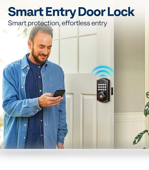 Smart Lock for Front Door — Smart Home Security, VIVOHOME