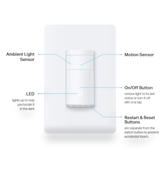 Smart Motion Sensor Switch — Smart Motion Sensors, TP-Link
